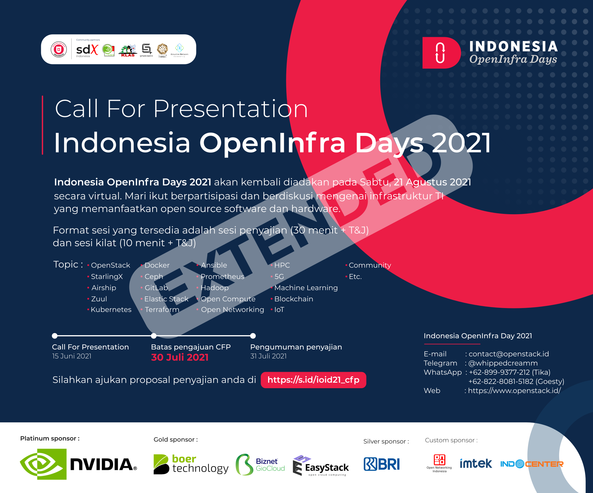 Call for Presentation